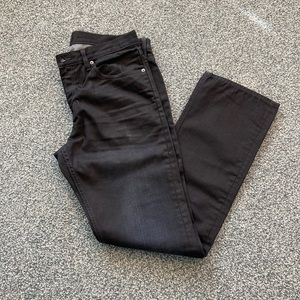 Banana Republic Men’s Vintage Straight Black Jeans